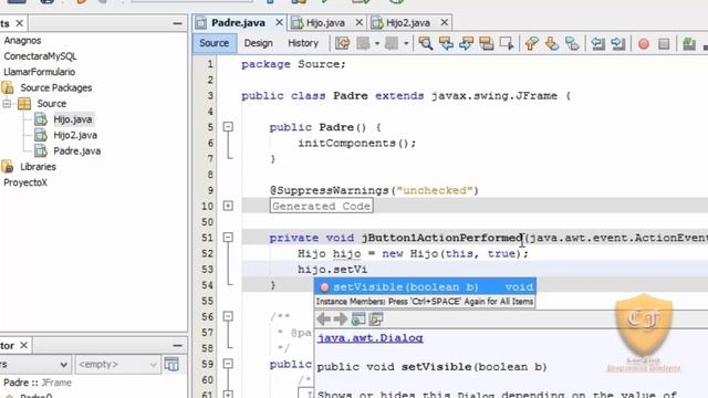 Llamar JDialog desde JFrame - Java смотреть онлайн