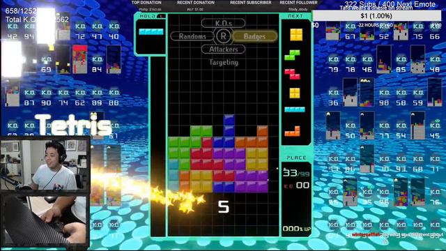 TETRIS 99: LEVEL UP TO 99 + ATTACKING BADGES ONLY! смотреть онлайн