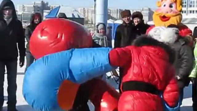 Подвижные игры на улице | Неповоротливые бойцы смотреть онлайн