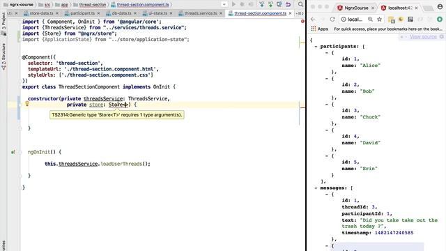 ? The Angular Ngrx Store as an RxJs Observable of Application State смотреть онлайн