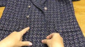 Как наметить петли и пришить пуговицы.