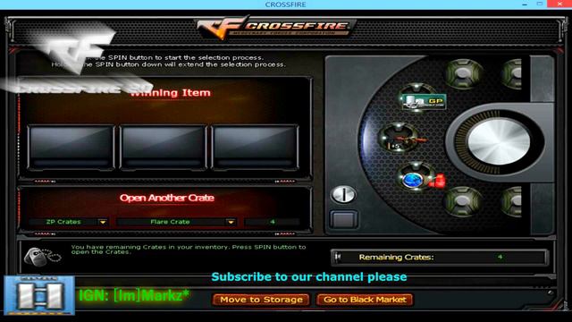 Crossfire NA 2.0 - Flare crates Blackmarket (M4A1-Phoenix, Brass knuckles-magma & Gatling gun-magma смотреть онлайн