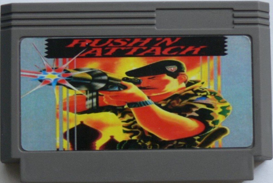 Dendy (Famicom,Nintendo,Nes) 8-bit Rush'n Attack (Green Beret, Russian Attack) Полное Прохождение