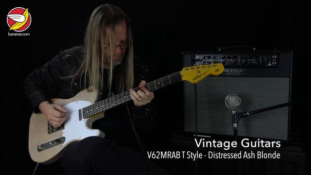 Vintage® Guitars T-Style Electric Guitars | Bananas at Large® смотреть онлайн