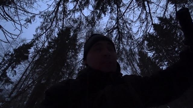 Жизнь в тайге | Заготовка дров у брошенного вагона | Лесной ужин в казане смотреть онлайн