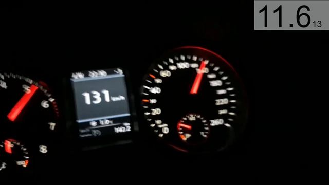 VW PASSAT 7 2.0TSI 155KW UBRZANJE 0-200KM/H смотреть онлайн