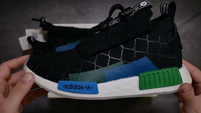 Обзор кроссовок Adidas Consortium x Mita NMD TS1 PKI смотреть онлайн