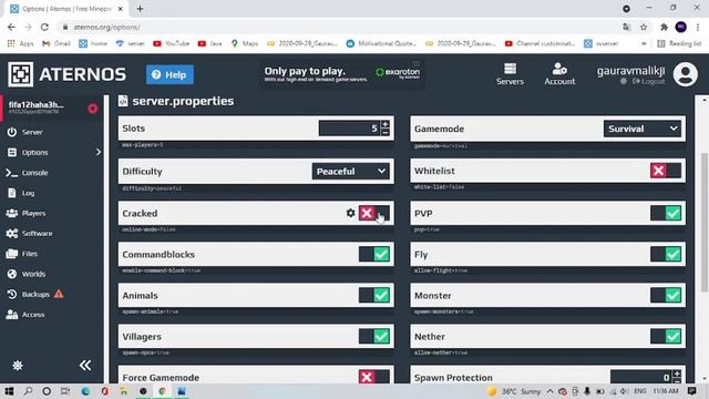 can't connect to server : connection time out || ERROR solution || Aternos server смотреть онлайн