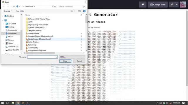 ASCII Text Art Generator смотреть онлайн