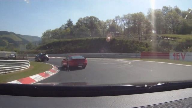 Nurburgring 23 mei 2010 Audi RS4 cabrio (deel 4) смотреть онлайн