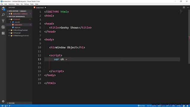 Window Object in JavaScript (Hindi) смотреть онлайн