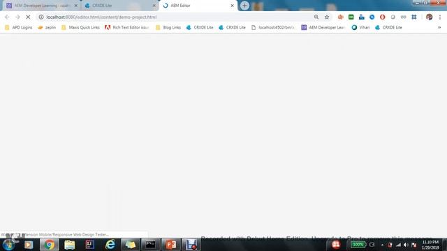 dropTargets (Drag and Drop Functionality of Image) in AEM смотреть онлайн