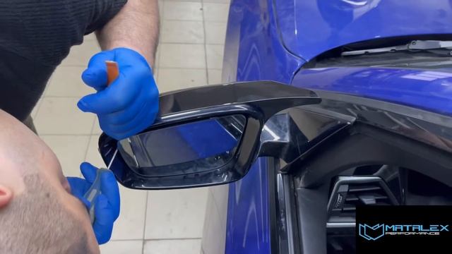 Замена крышек зеркал BMW G30 G20 G11 G12 G14 G15 G16 на M стиль
