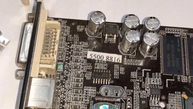 Video card Nvidia GeForce FX5500 DDR 128Mb 128 bit смотреть онлайн