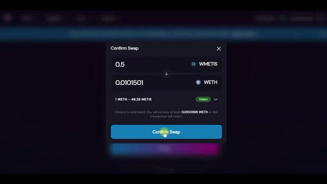 Запуск Sushiswap на Metis Andromeda: как сделать своп, добавить ликвидность и стейкать токены. смотреть онлайн