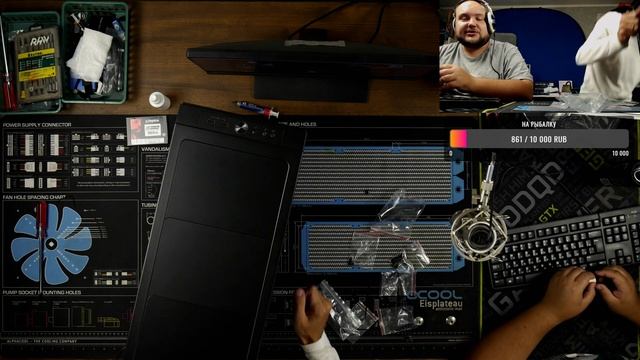 Сборка ПК онлайн! Рабочая станция для монтажа 4К видео и 3D графики By RHW.