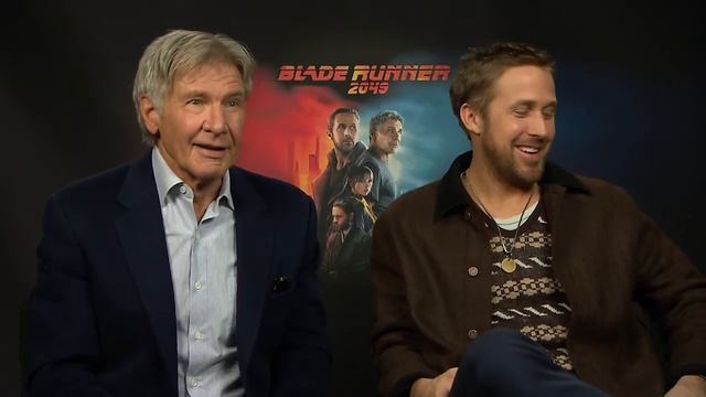 Hilarious Harrison Ford & Ryan Gosling can't stop laughing during Interview смотреть онлайн
