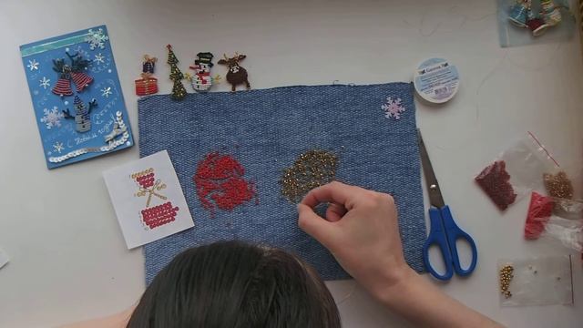 Плетём мешок для подарков из бисера смотреть онлайн