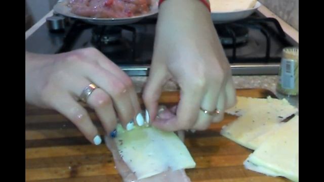 Очень вкусные куриные рулетики с сыром - Приятного Аппетита! смотреть онлайн