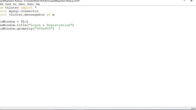 Login and Registration with tkinter Python in Hindi | Login System with Tkinter Part -1 | MySQL смотреть онлайн