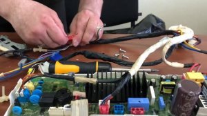 Тестирование оригинального модуля, для стиральной машины LG EBR73810313