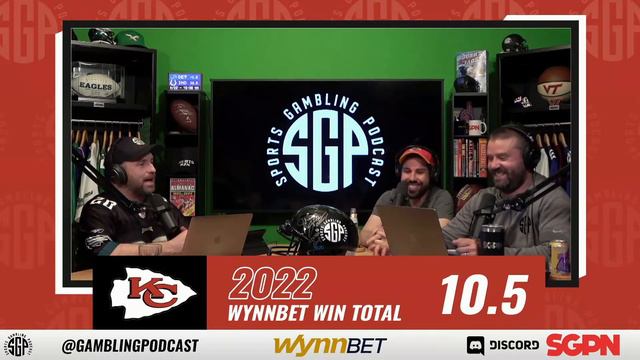 2022 Kansas City Chiefs Betting Preview - NFL Win Totals 2022 - Sports Gambling Podcast смотреть онлайн
