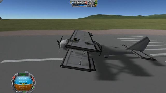 гайд по турбовинтовым двигателям в Kerbal Space Program, на примере кукурузника.. смотреть онлайн