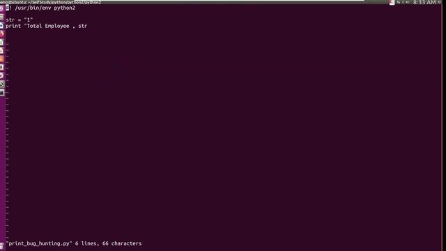 python2 object print bug hunting , SyntaxError EOL while scanning string literal смотреть онлайн