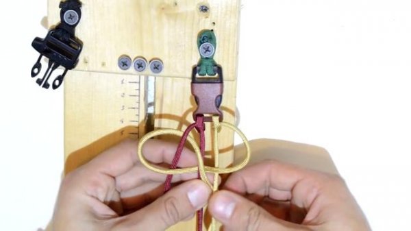 Паракорд Плетение браслета "Колчан" (Paracord Quiver)