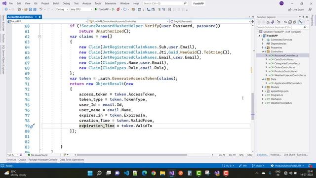 Xamarin forms project : online Food Delivery App with ASP.NET CORE REST API | Part-2 смотреть онлайн
