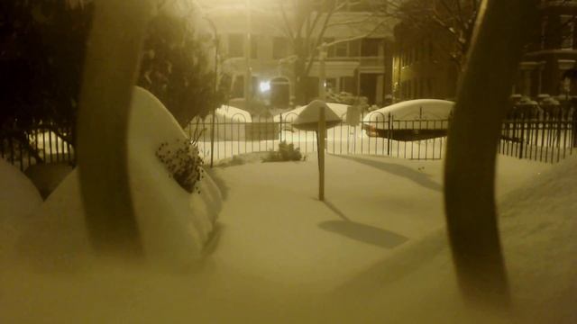 Snowzilla / Blizzard Of 2016 Timelapse On Capitol Hill (Washington, DC)