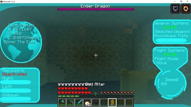 IRon Man Mark 50 Vs Ender Dragon Minecraft смотреть онлайн