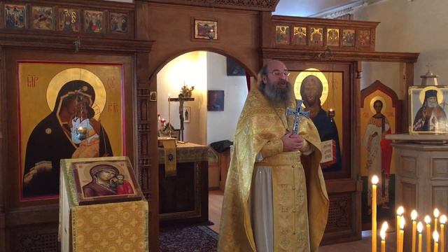 Проповедь о Божественной Литургии. смотреть онлайн