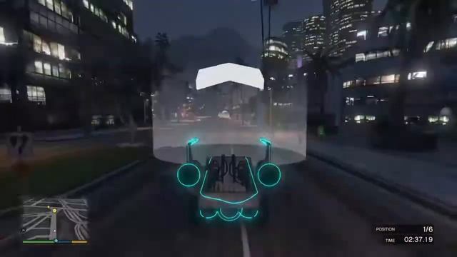 Grand Theft Auto V Franklin Space Docker Street Race! смотреть онлайн