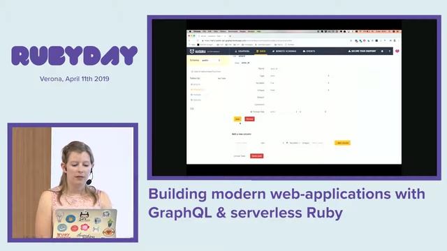 Marion Schleifer - Building modern web-applications with GraphQL & serverless Ruby - rubyday 2019 смотреть онлайн