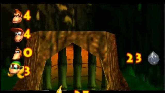 Donkey Kong 64 | Jungle Japes | Tiny Kong Golden Banana's Guide! смотреть онлайн
