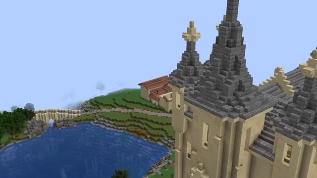 Minecraft Builds: Breathtaking Medieval Town смотреть онлайн