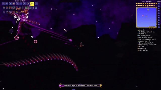 Nebuleus Angel of the Cosmos boss fight (Terraria redemption mod) смотреть онлайн