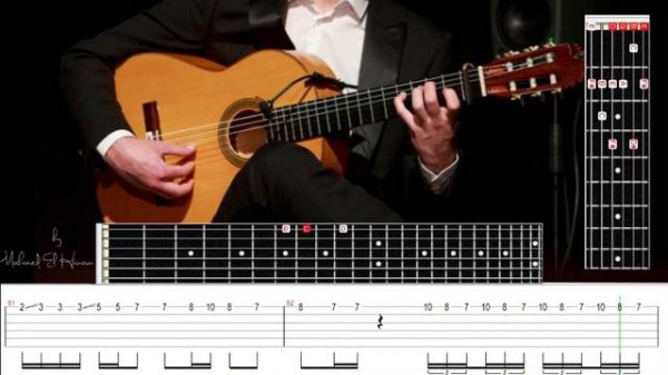 Alex Fox - Guitar On Fire Guitar Lesson Tab
