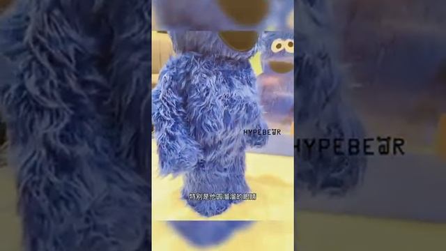 Bearbrick Cookie Monster ( Costume Version) 1000% смотреть онлайн
