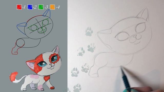 КАК НАРИСОВАТЬ ЛПС | LPS смотреть онлайн