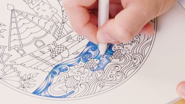 Colouring Tutorial : How to Color Water смотреть онлайн