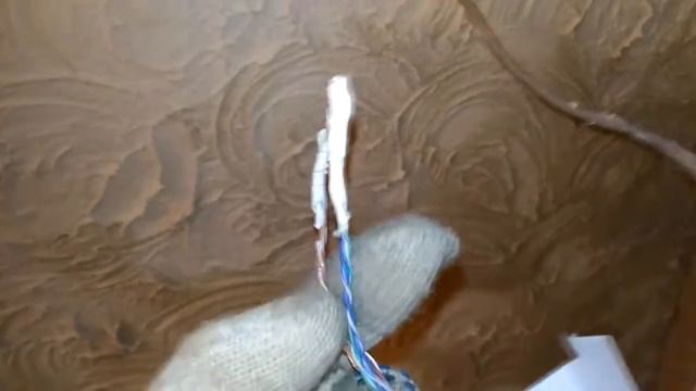 Переделываем светильник, добавляем выключатель на цепочке. смотреть онлайн