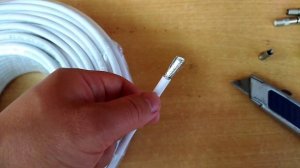 Как подключить телевизионный кабель?!!! Монтаж f разъема.