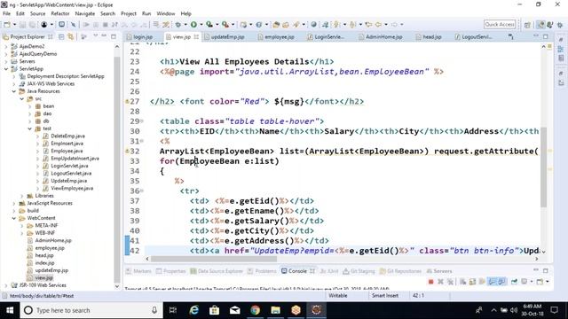 8 Security in Servlet JSP смотреть онлайн