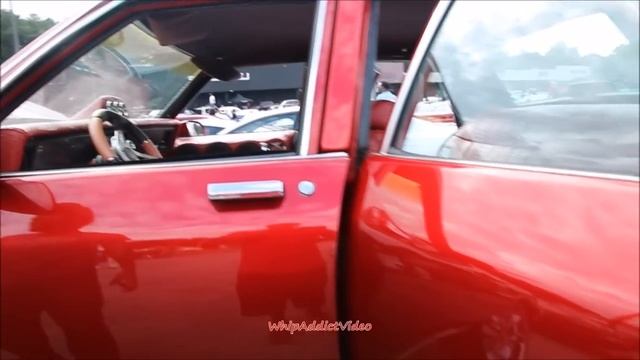 WhipAddict: First Chevrolet Caprice on 964 Starr Wheel 34s, Kandy Red, Red Gator Interior смотреть онлайн