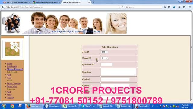 Online Job Portal Using Java | 1Crore Projects смотреть онлайн