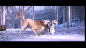 Дома с Олафом. Серия:"Собачки"