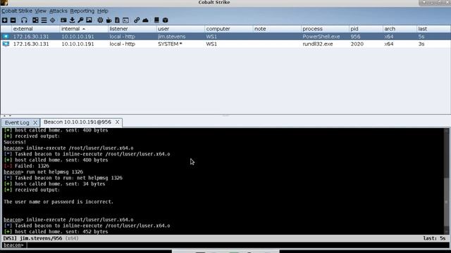 Beacon Object Files - Luser Demo смотреть онлайн