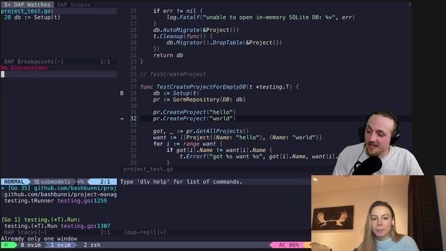 Debugging In Neovim (ft BashBunni) смотреть онлайн